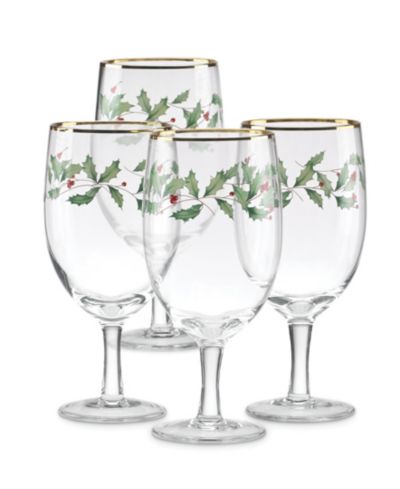 Стаканы для напитков Lenox Holiday, набор из 4 шт