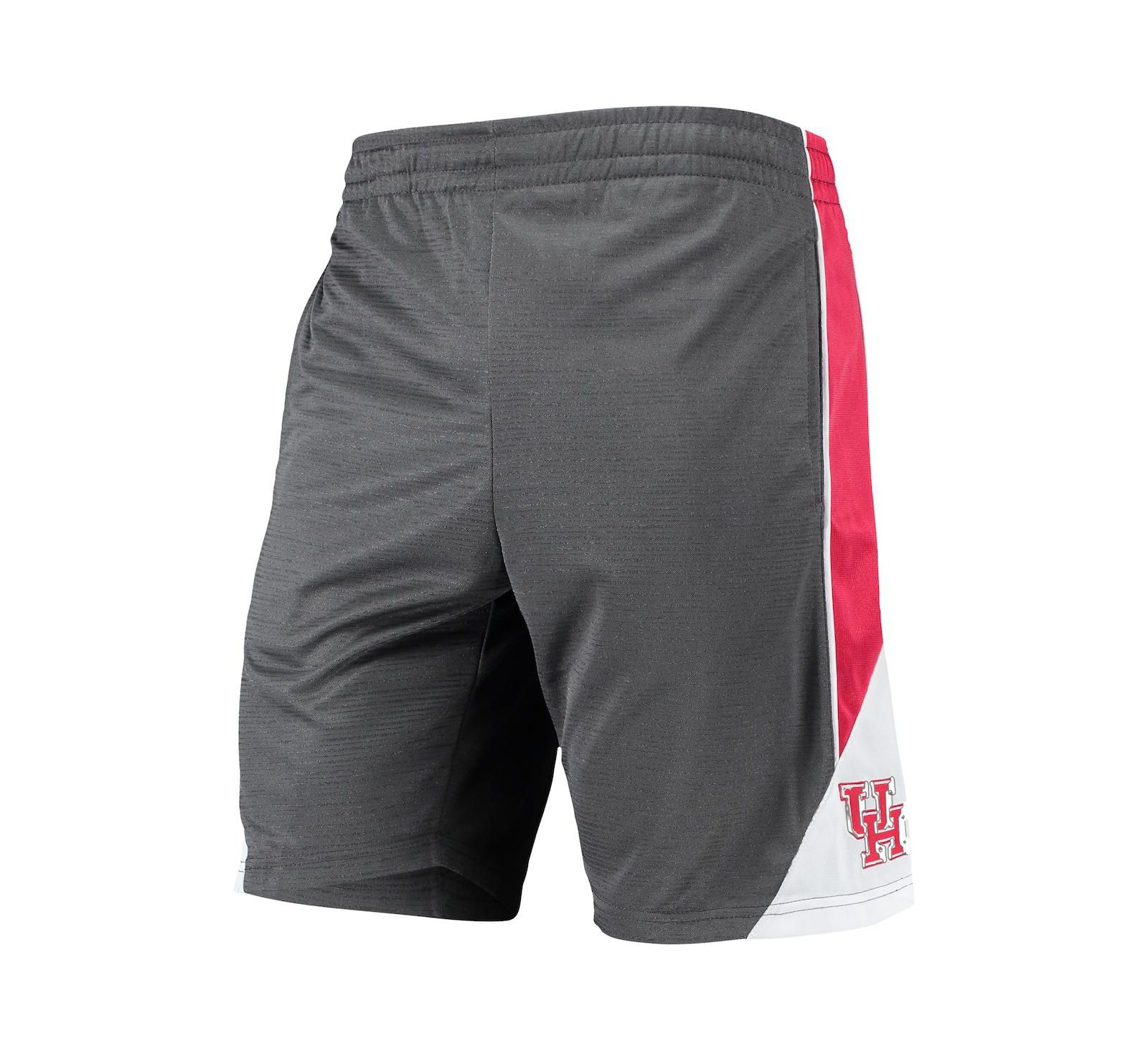 Men's Colosseum Charcoal Houston Cougars Turnover Team Shorts