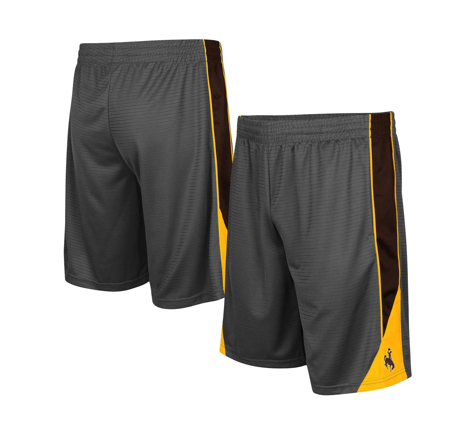 Men's Colosseum Charcoal Wyoming Cowboys Turnover Shorts