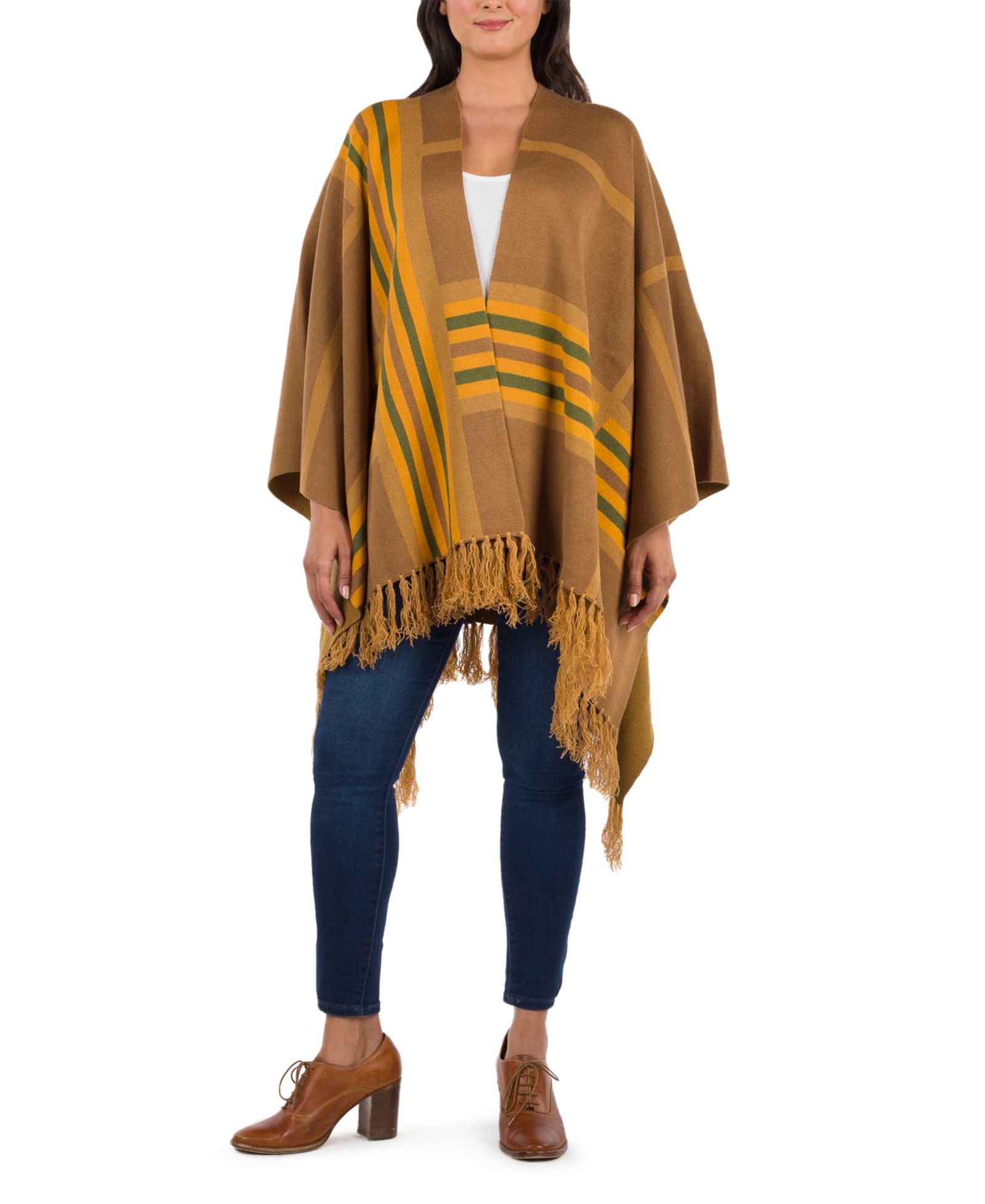 Patricia Nash Women's Striped Shawl