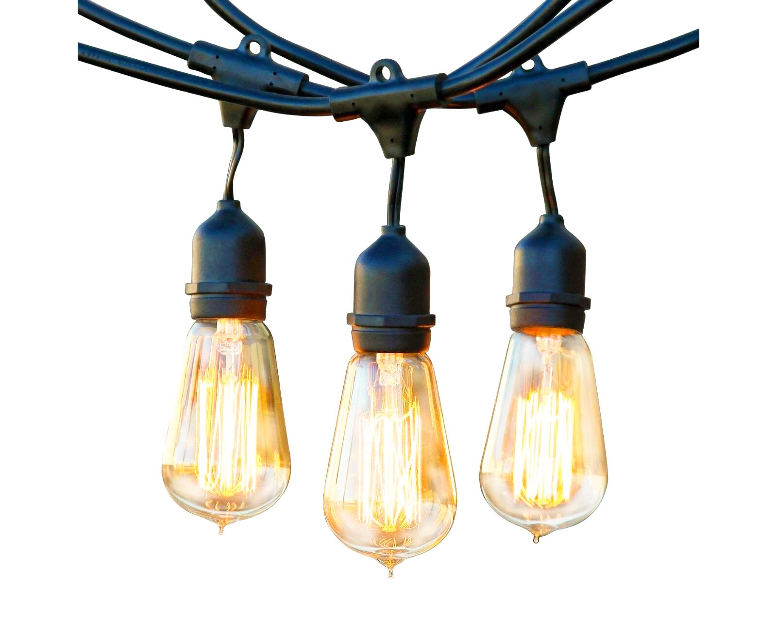 Brightech Ambience Pro 48 ft. Incandescent Indoor/Outdoor Weatherproof 40-Watt String Lights