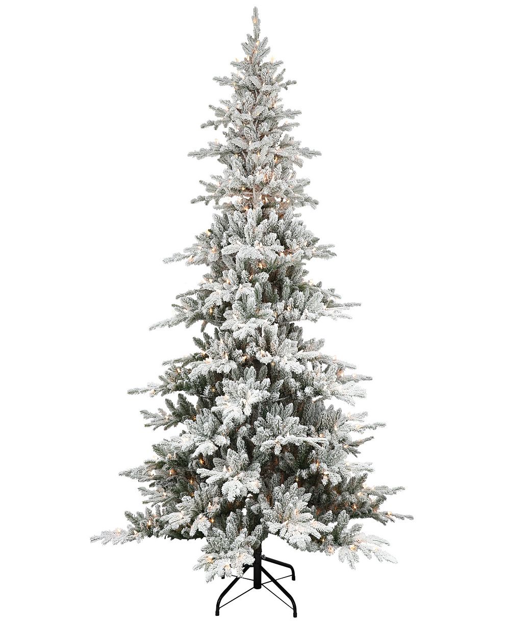 Искусственная елка Puleo 7.5FT Pre-Lit Flocked Union Fir