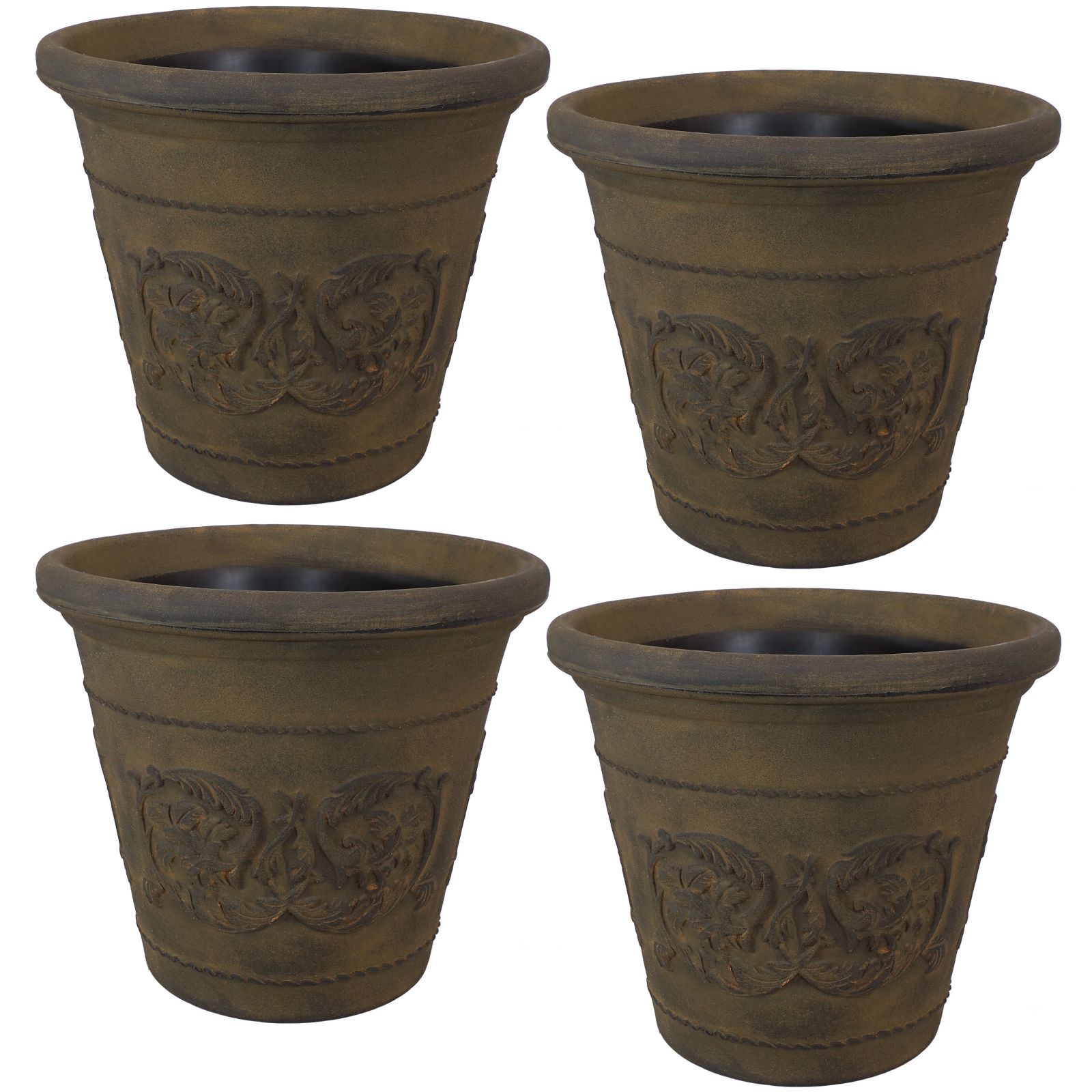 Sunnydaze Decor двухстенный цветочный горшок Arabella