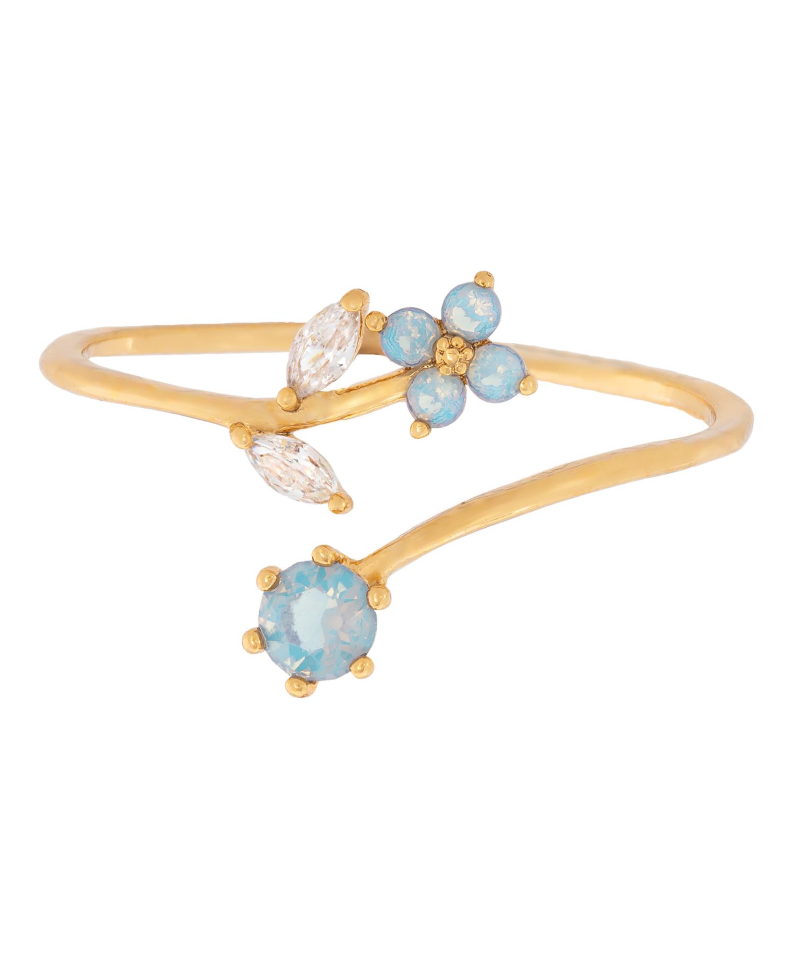 Girls Crew Women's Wandering Blossom Adjustable Ring