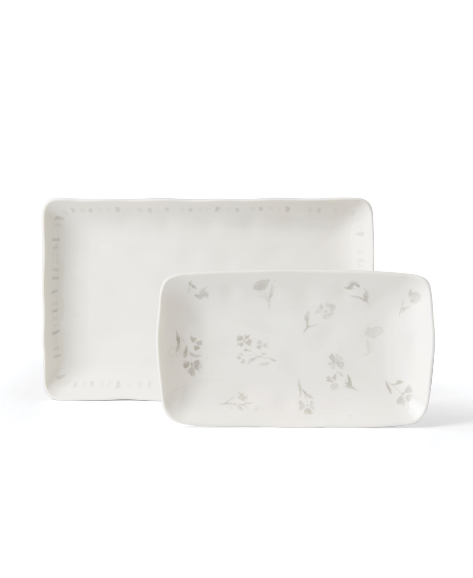 Lenox Oyster Bay Nesting Serving Platters, Set of 2