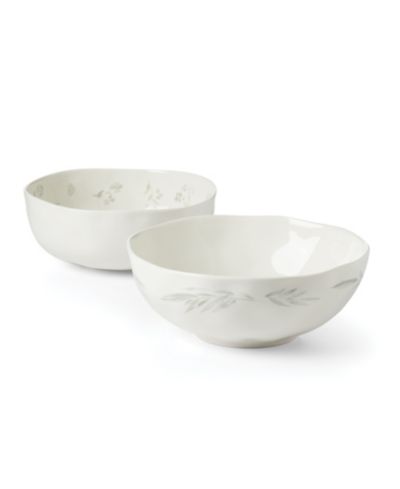 Lenox Oyster Bay Nesting Serving Bowls, Set of 2