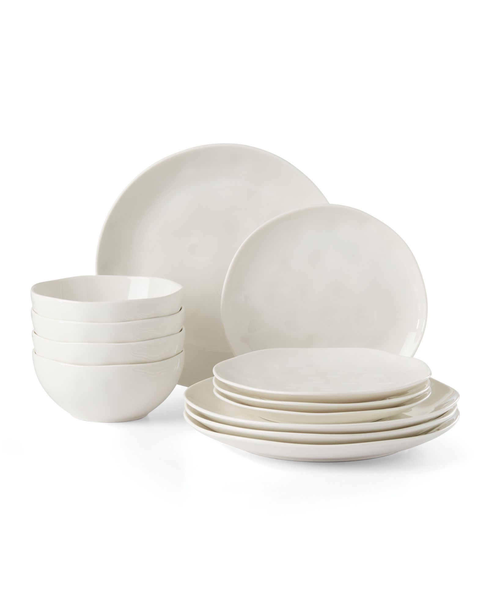 Lenox Bay Colors Solid 12 Pc. Dinnerware Set, Service for 4