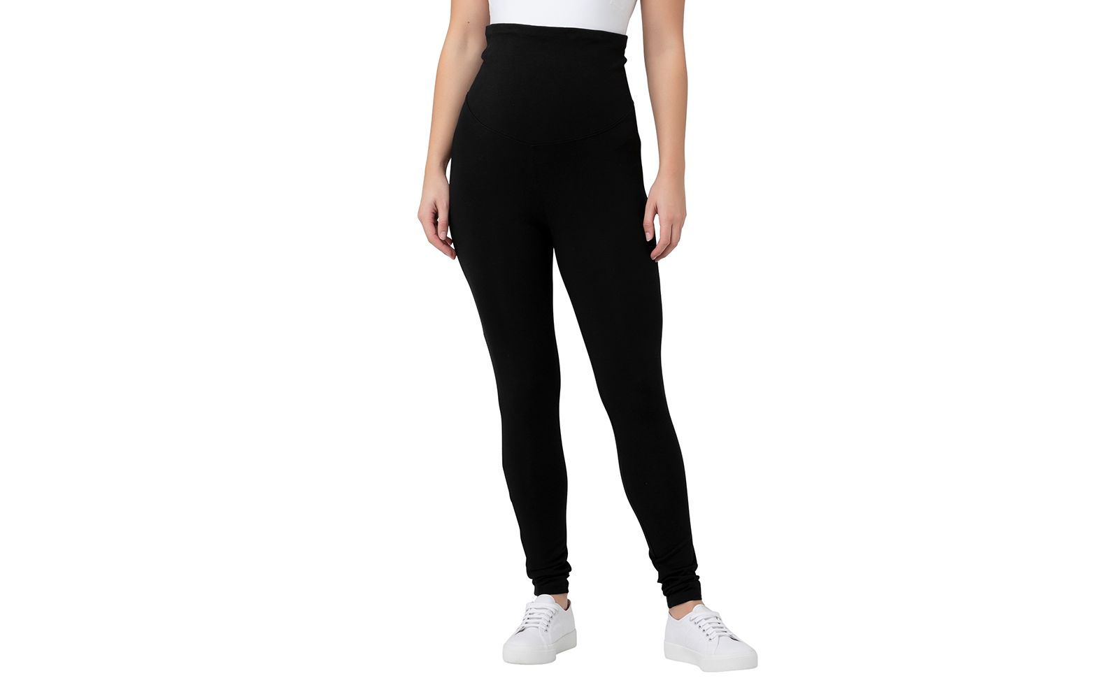 Maternity Organic Over Bump Legging Black