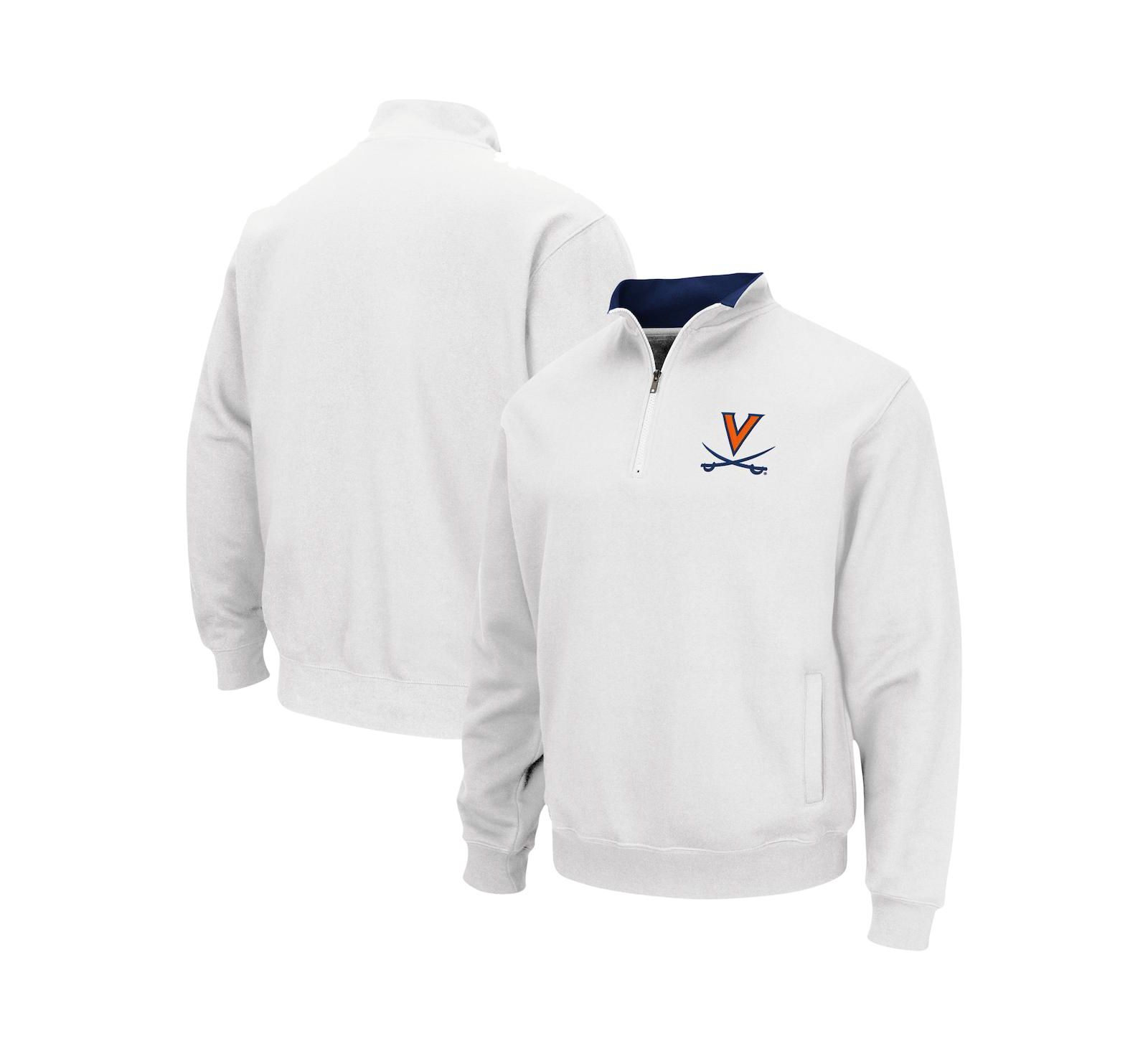 Colosseum Men's Virginia Cavaliers Tortugas Team Logo Quarter-Zip Jacket