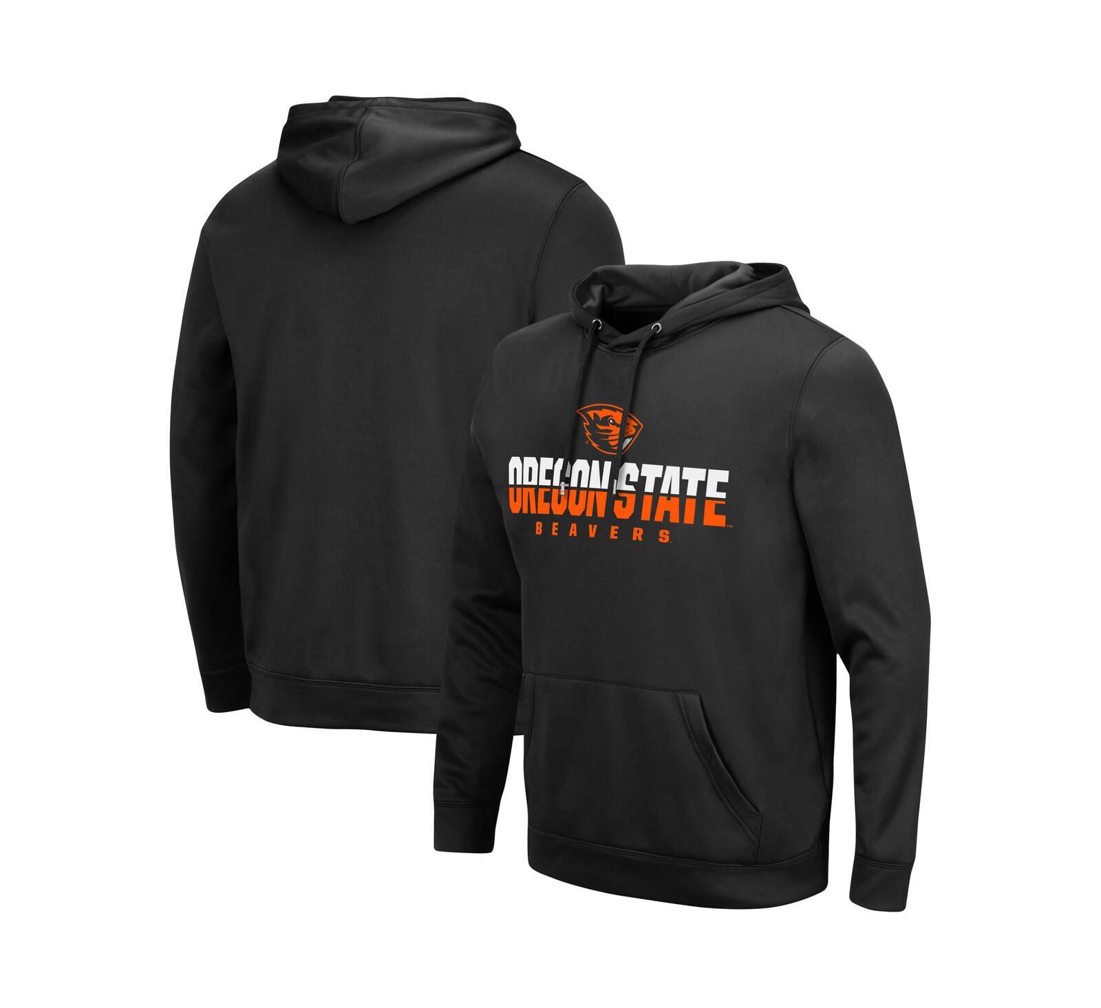 Мужское худи Colosseum Black Oregon State Beavers Lantern Pullover