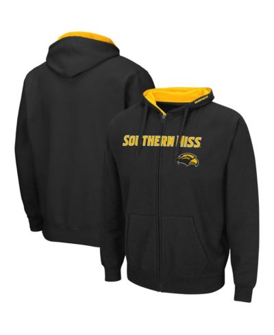 Мужское худи Colosseum Black Southern Miss Golden Eagles с логотипом
