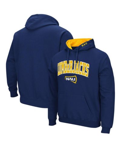 Colosseum Мужское худи с логотипом Northern Arizona Lumberjacks Navy