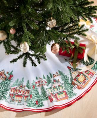 Праздничная юбка для рождественской деревни Elrene Storybook Christmas Village