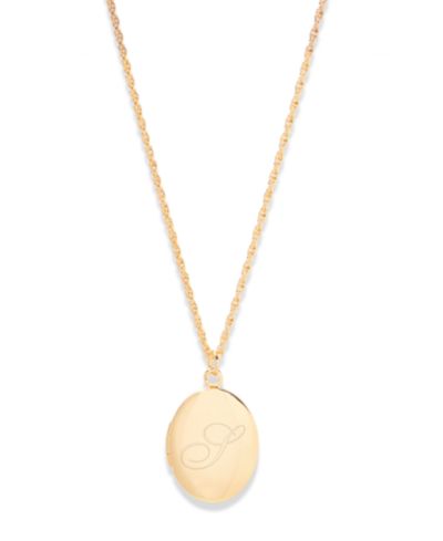 14K Gold Plated- S