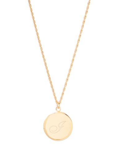 14K Gold Plated- I
