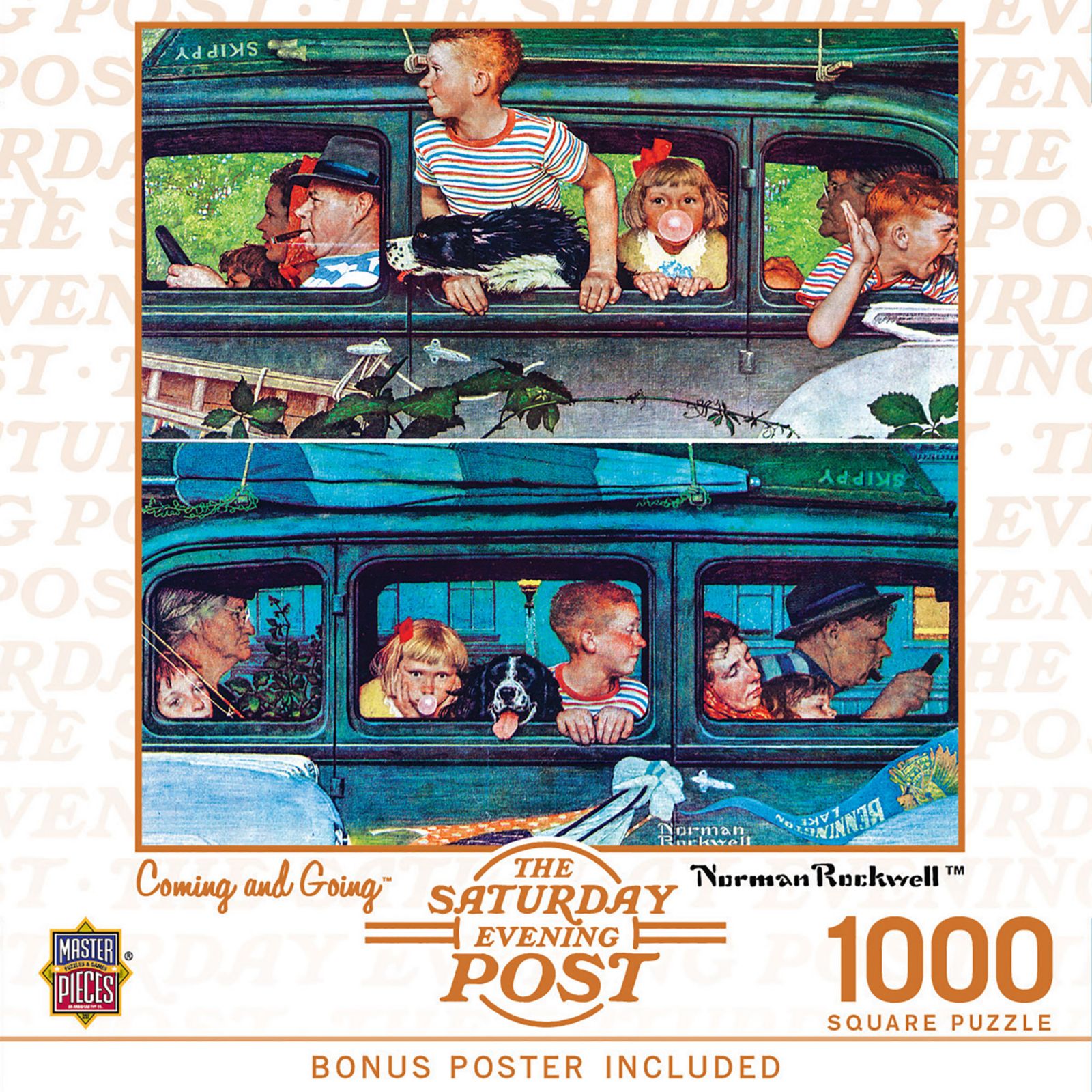 MasterPieces Saturday Evening Post - Coming and Going пазл на 1000 деталей
