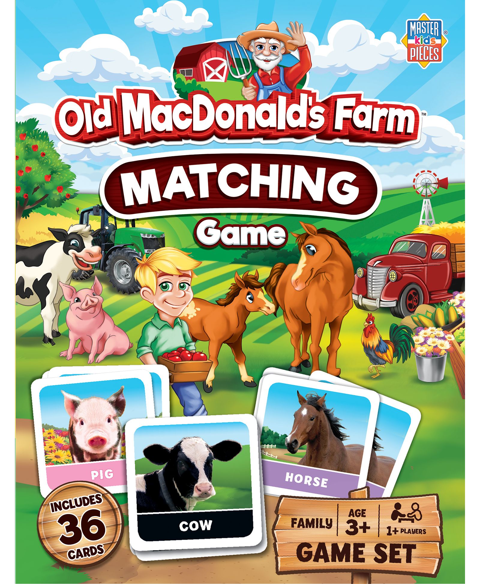 MasterPieces Puzzles игра Old MacDonald для детей