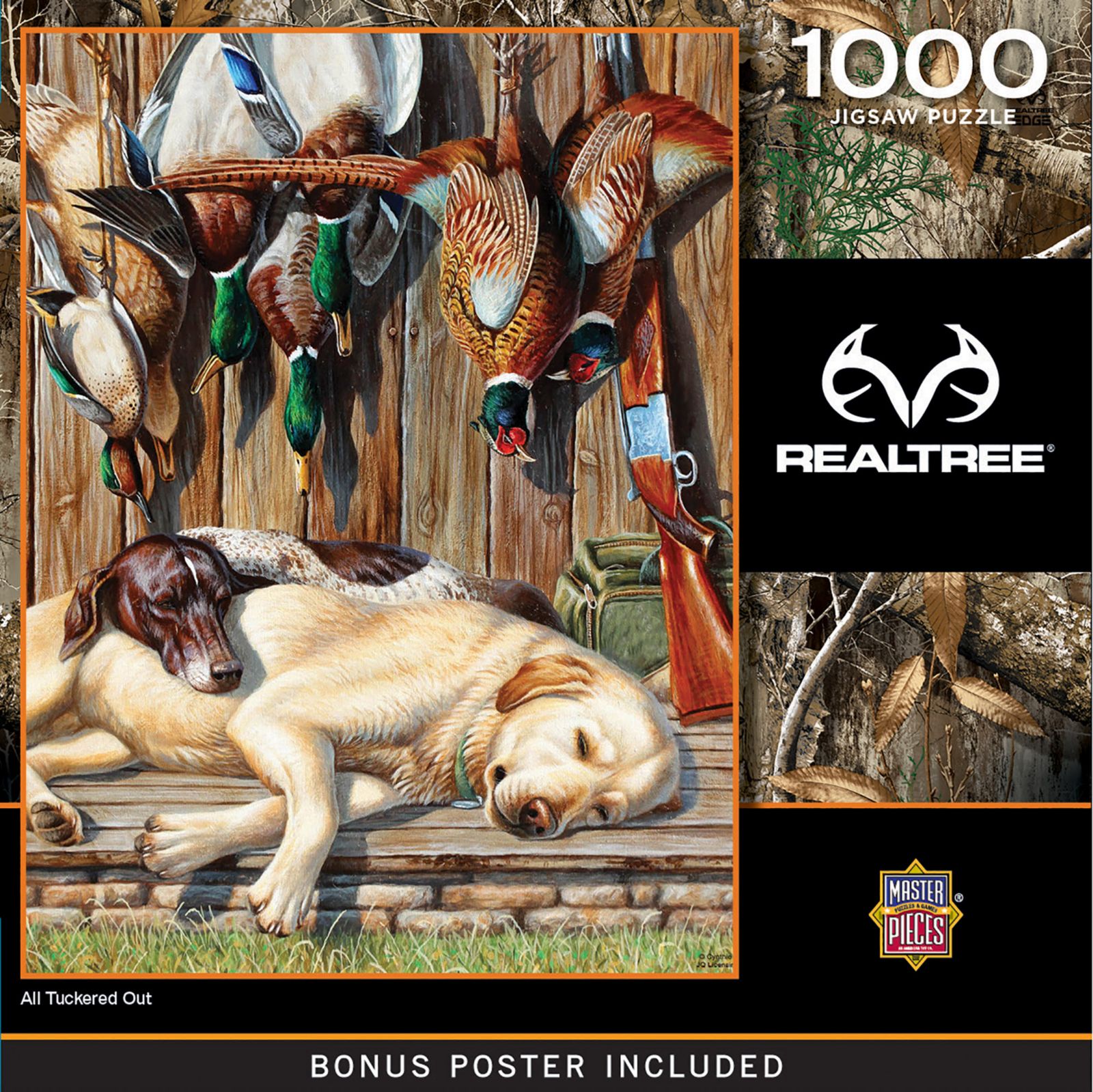 Пазл MasterPieces Realtree - All Tuckered Out 1000 Piece Jigsaw Puzzle