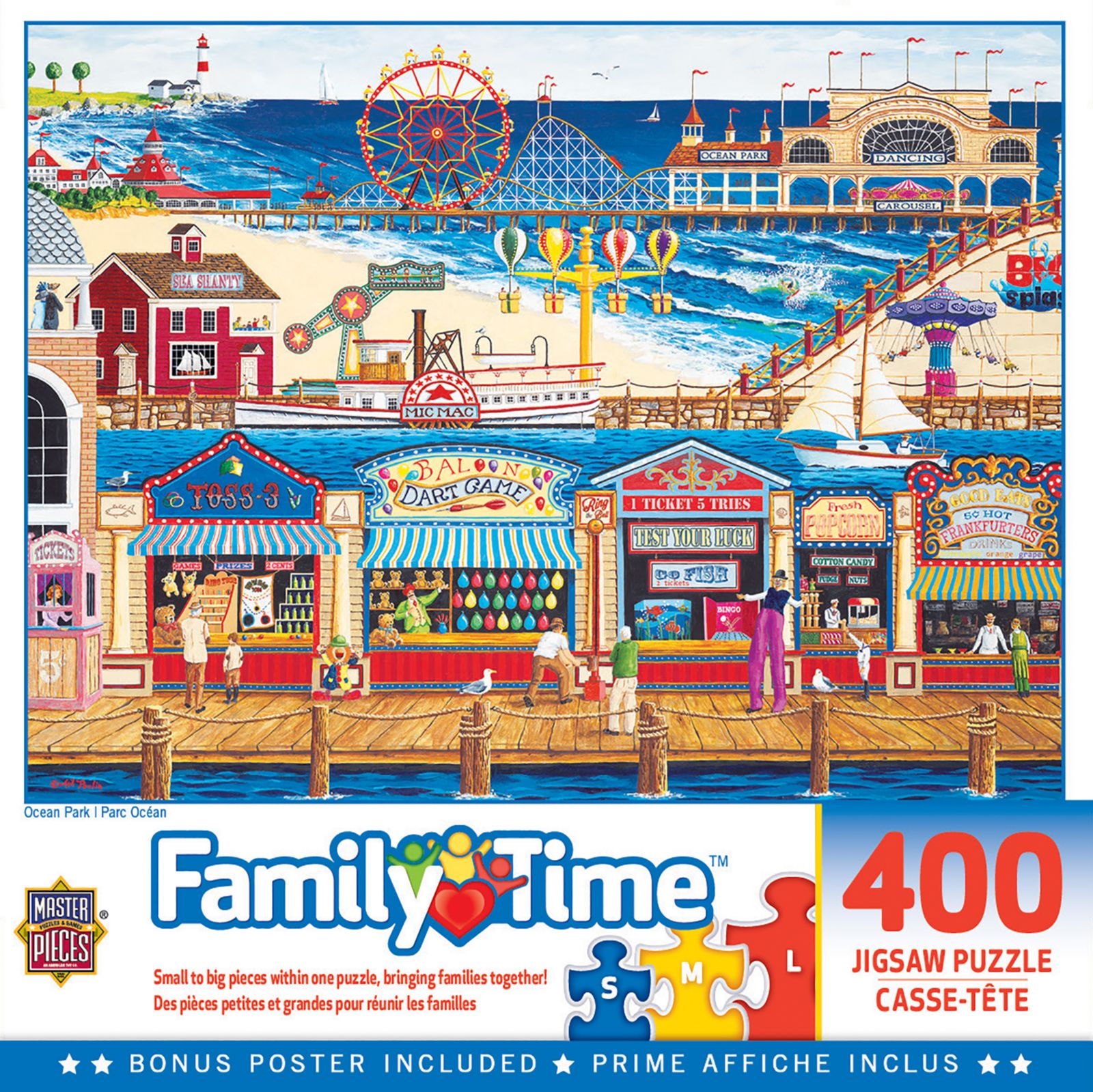 MasterPieces Family Time - Ocean Park пазл из 400 деталей