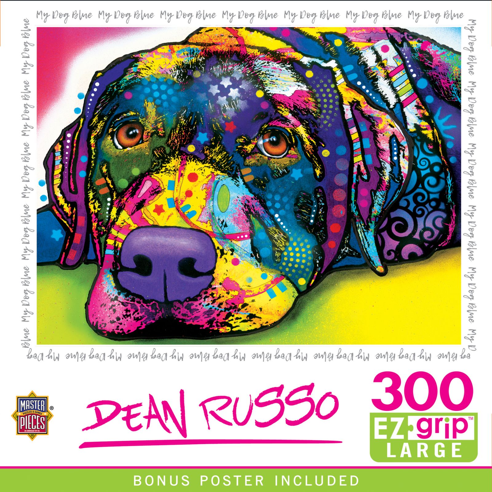 Пазл MasterPieces Dean Russo - My Dog Blue 300 Piece EZ Grip Jigsaw