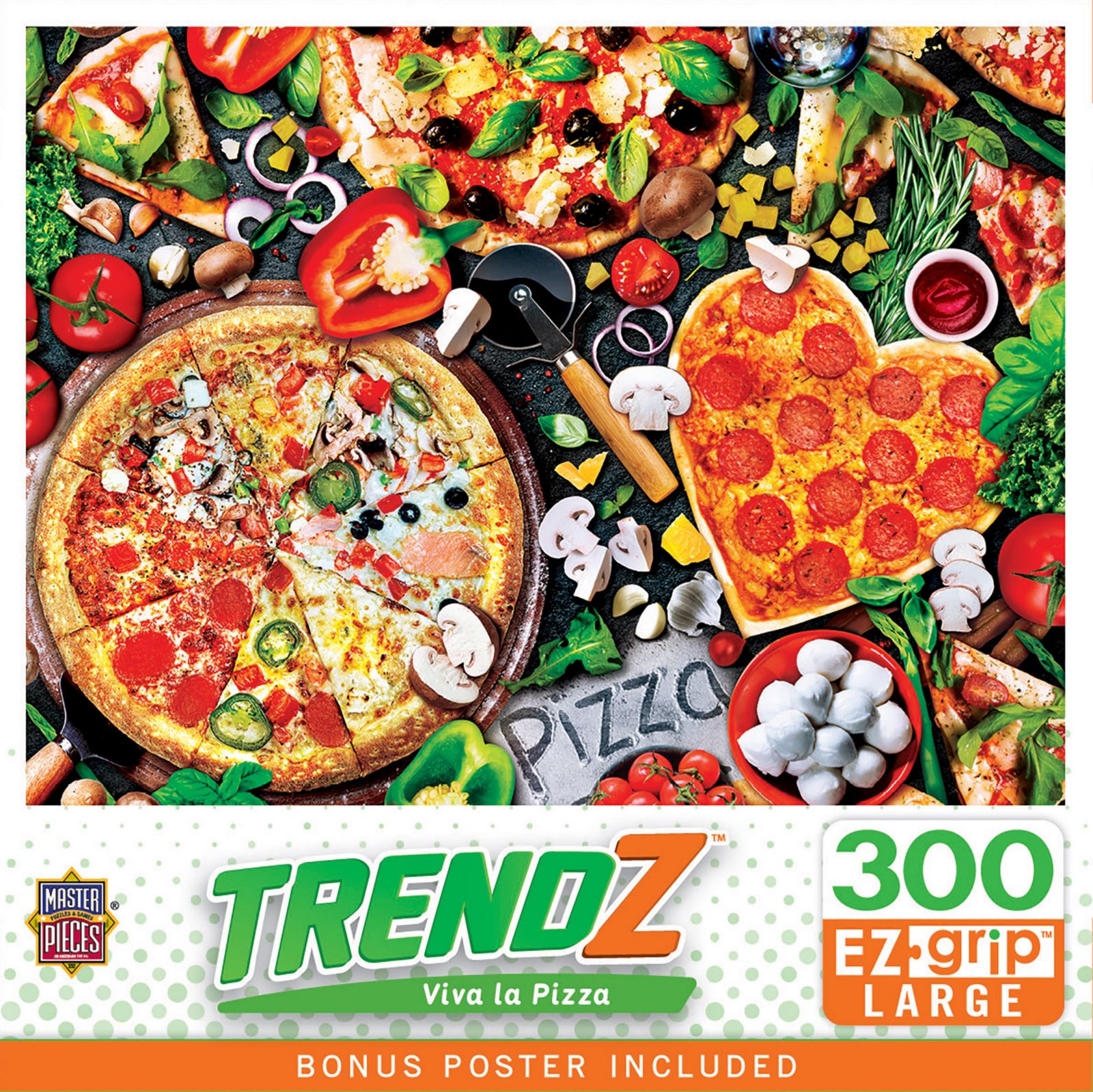 MasterPieces Trendz - Viva La Pizza пазл 300 Piece EZ Grip