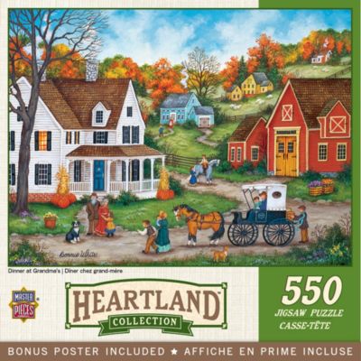 Masterpieces Puzzles Heartland 550-компонентная головоломка, 18" x 24", возраст 14+