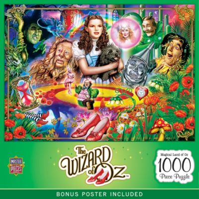 Masterpieces Puzzles Magical Land of Oz 1000 Piece Puzzle, Ages 14+
