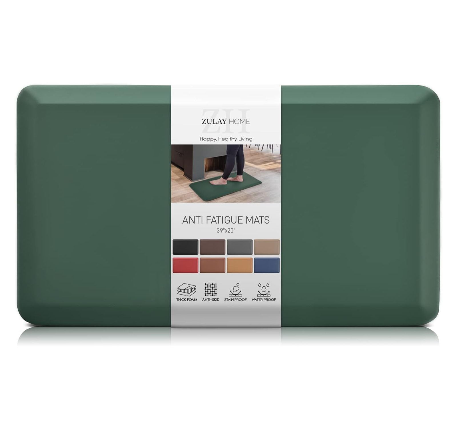 Кухонный коврик Zulay Kitchen Large 20x39, с эффектом памяти, антиусталостный