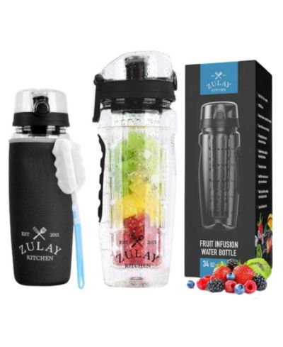 Бутылка для воды Zulay Kitchen 34oz Leakproof Fruit Infuser