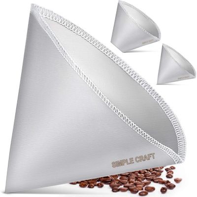 Многоразовый кофейный фильтр Zulay Kitchen Stainless Steel Fine Mesh Filter