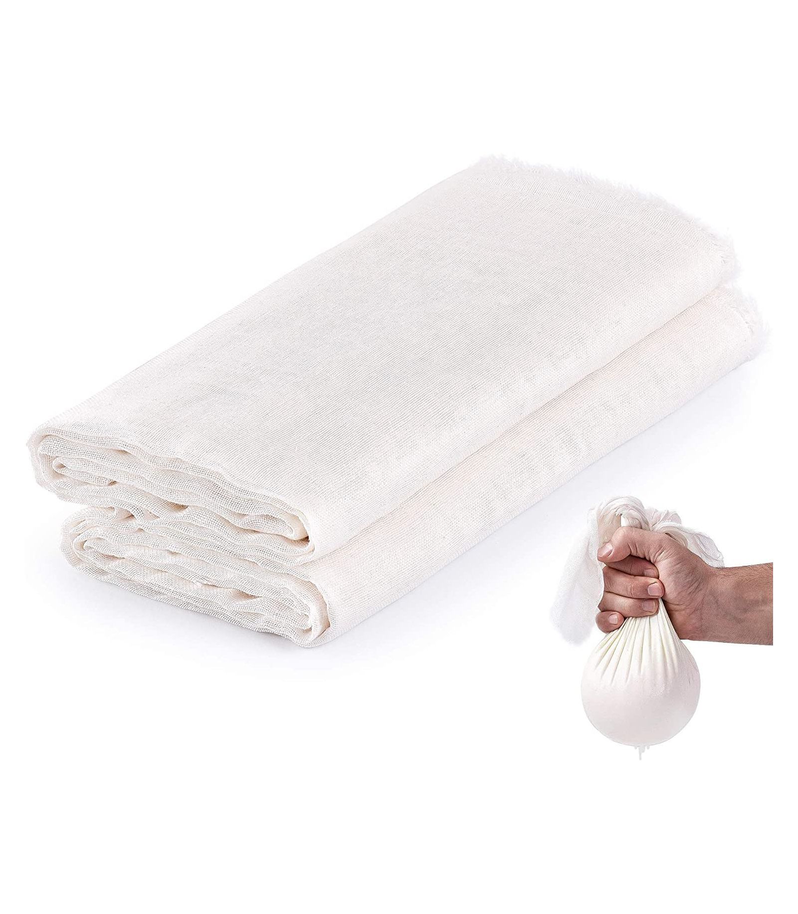Zulay Kitchen Unbleached & Reusable Ultra Fine Cheese Cloth (3 Yard)