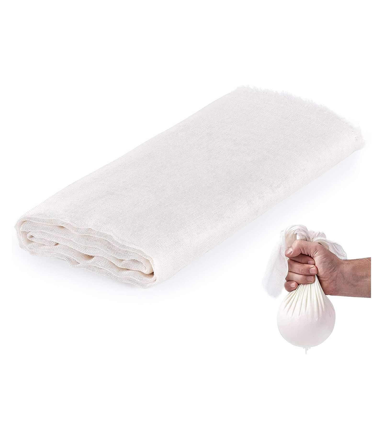 Многоразовая марля для кухни Zulay Kitchen Unbleached Ultra Fine Cheese Cloths (2 Yard)
