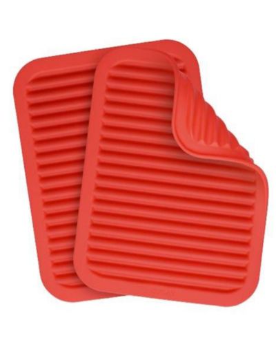 Zulay Kitchen силиконовые подставки для горячего 2-Pack 9x12, нескользящие