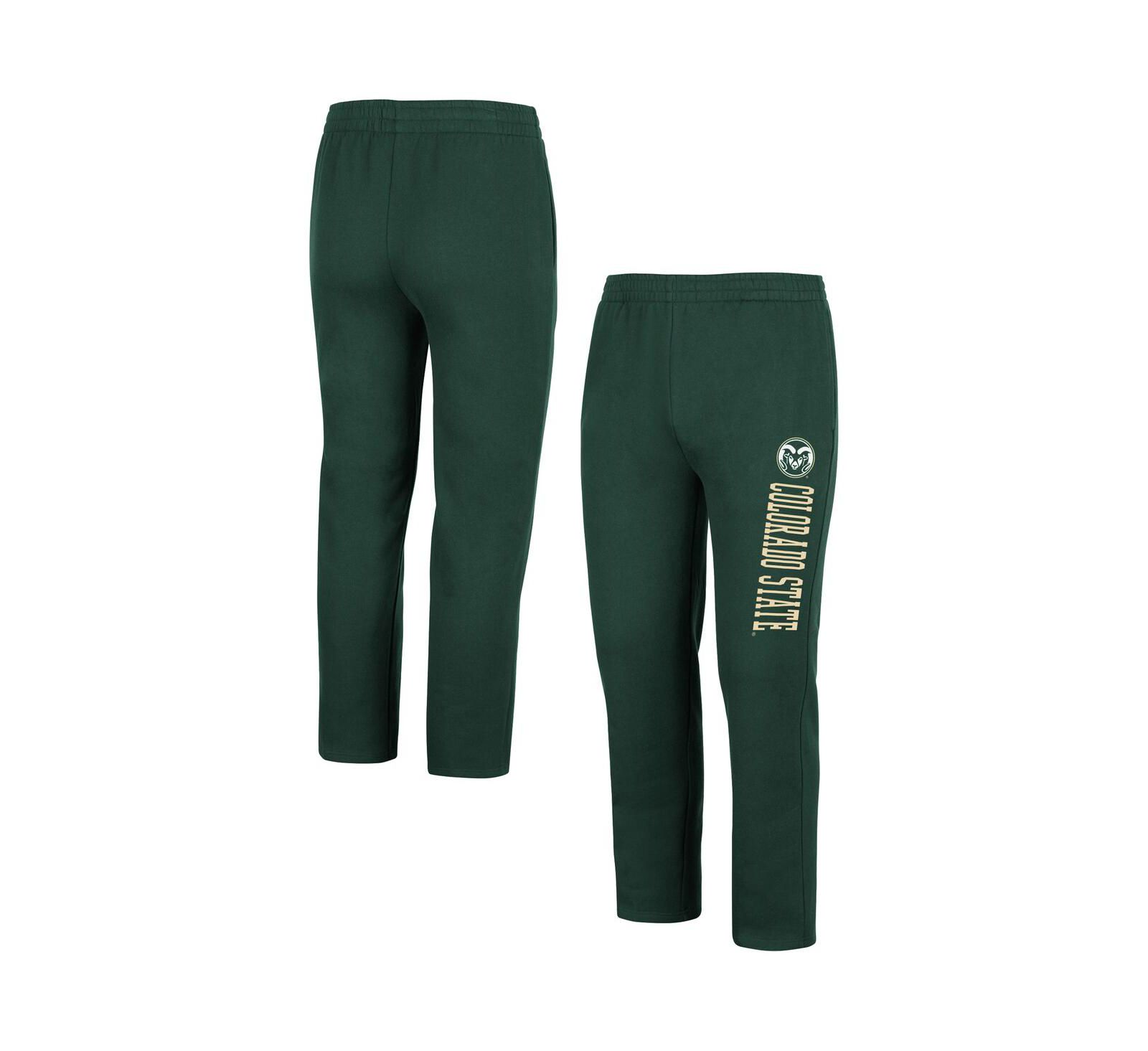 Мужской Colosseum Green Colorado State Rams Fleece Pants
