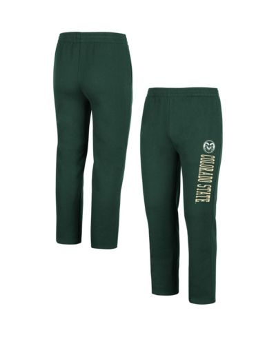 Men's Colosseum Green Colorado State Rams Fleece Pants