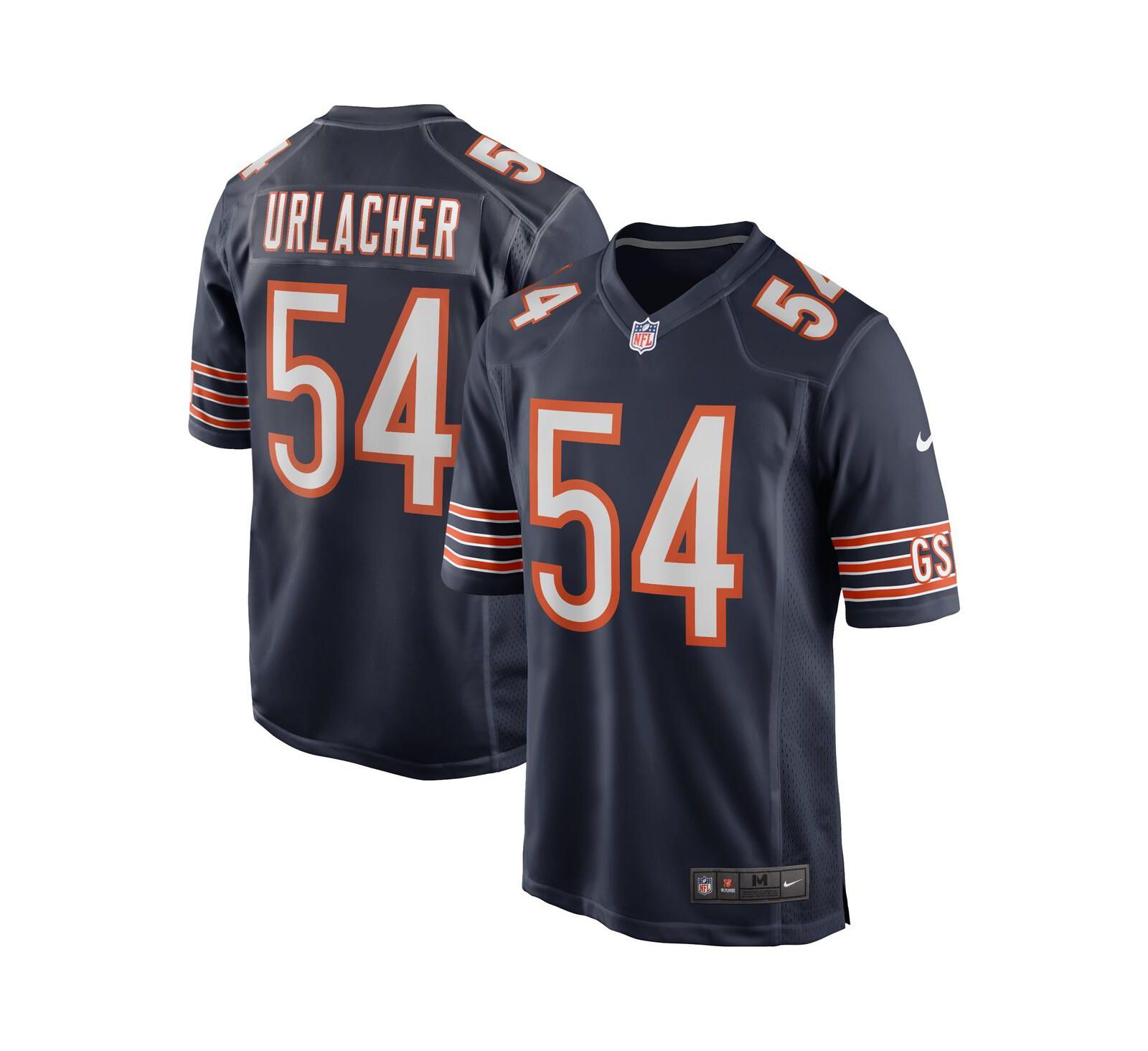 Nike Мужская джерси Brian Urlacher Chicago Bears Game Retired Player