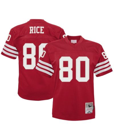 Детская джерси Mitchell & Ness Jerry Rice San Francisco 49ers 1990 Retired Legacy