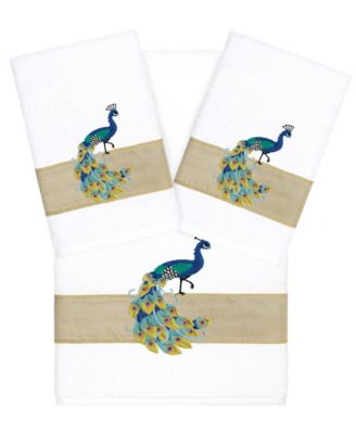 Набор из 3 полотенец для ванной Linum Home Turkish Cotton Penelope Embellished