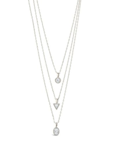 Sterling Forever Julie Многослойное ожерелье