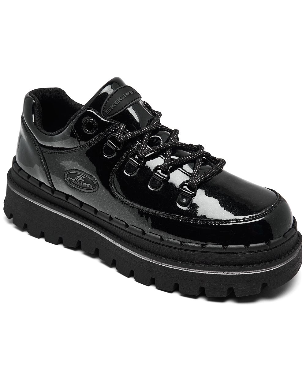 Женские кроссовки Skechers Women's Jammers - Cool Block Fashion Lace-Up Platform Casual