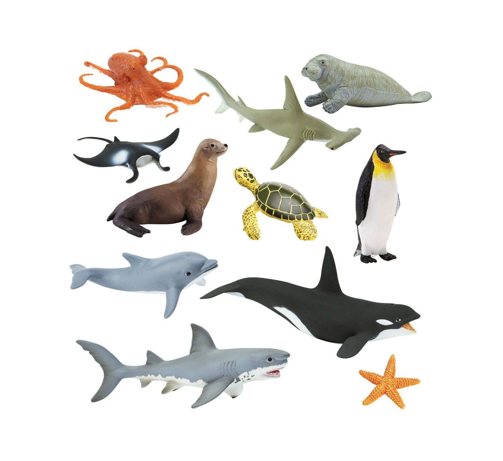Kaplan Early Learning Animals of the Sea - Набор из 11 шт.