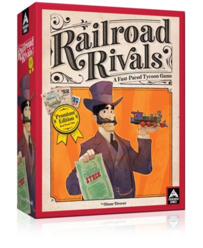 Forbidden Games Railroad Rivals Strategy Family Premium Edition 251-Piece Board Game, Ages 8+