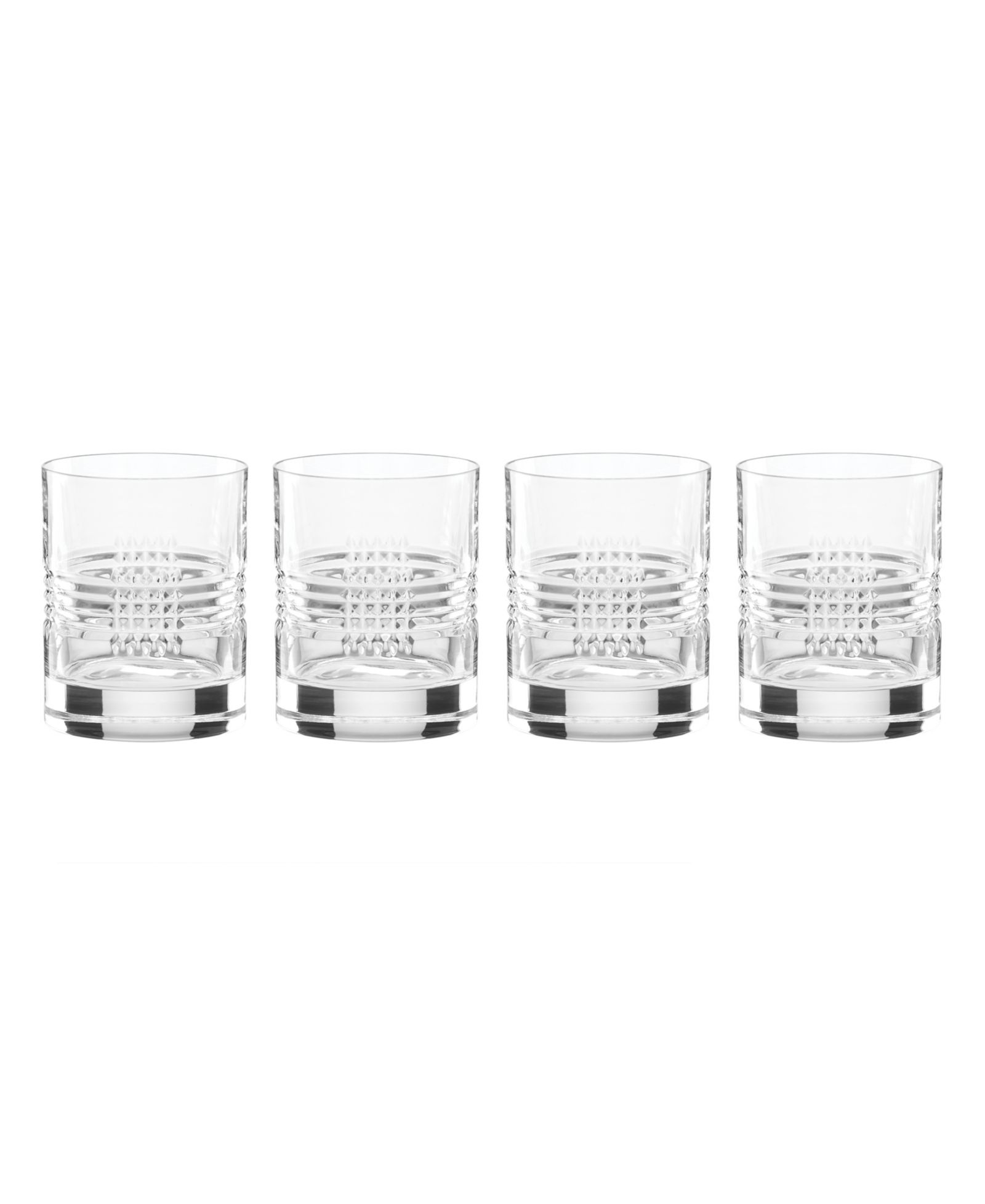 Набор из 4 стаканов Reed & Barton Sloane Double Old Fashioned Glasses