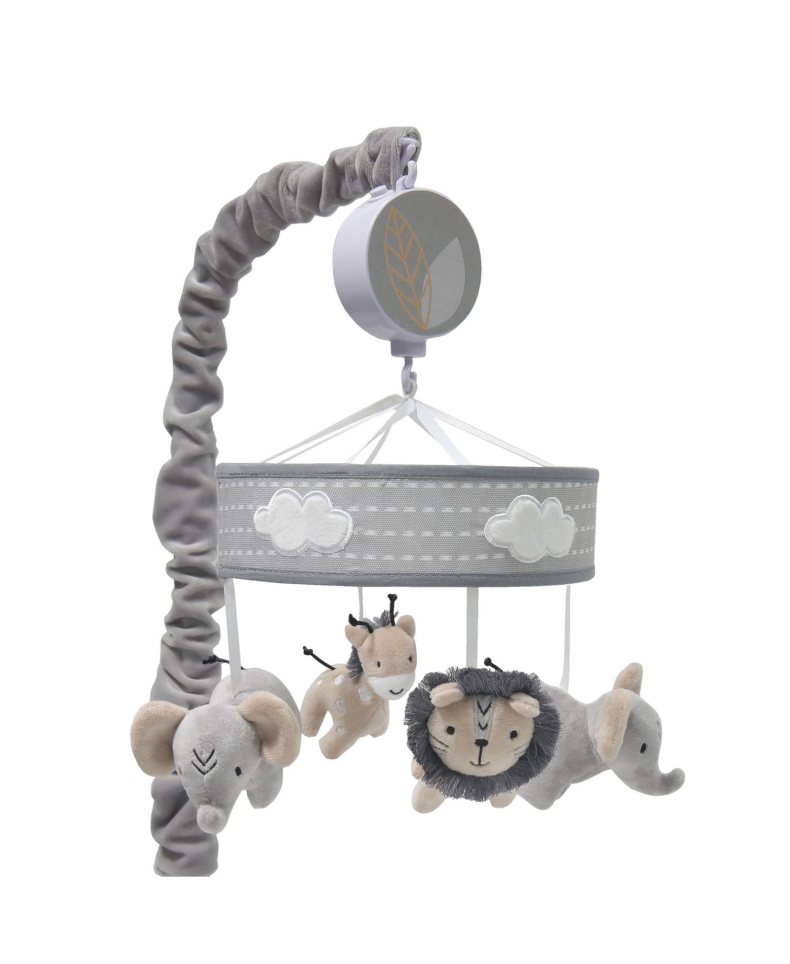 Lambs & Ivy Baby Jungle Safari Musical Spinning Crib Mobile
