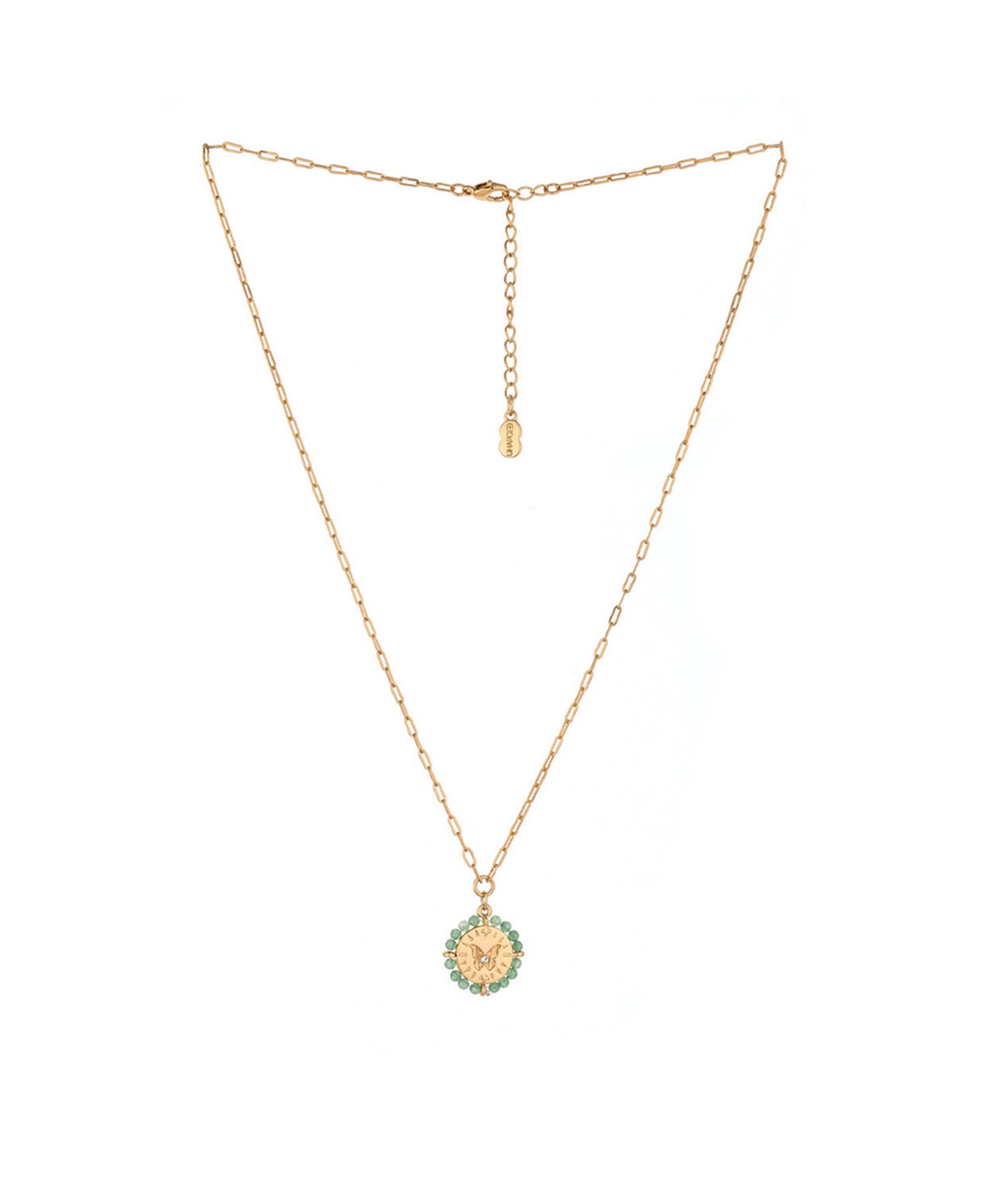 Подвеска CHARGED Stone Beaded Pendant Necklace