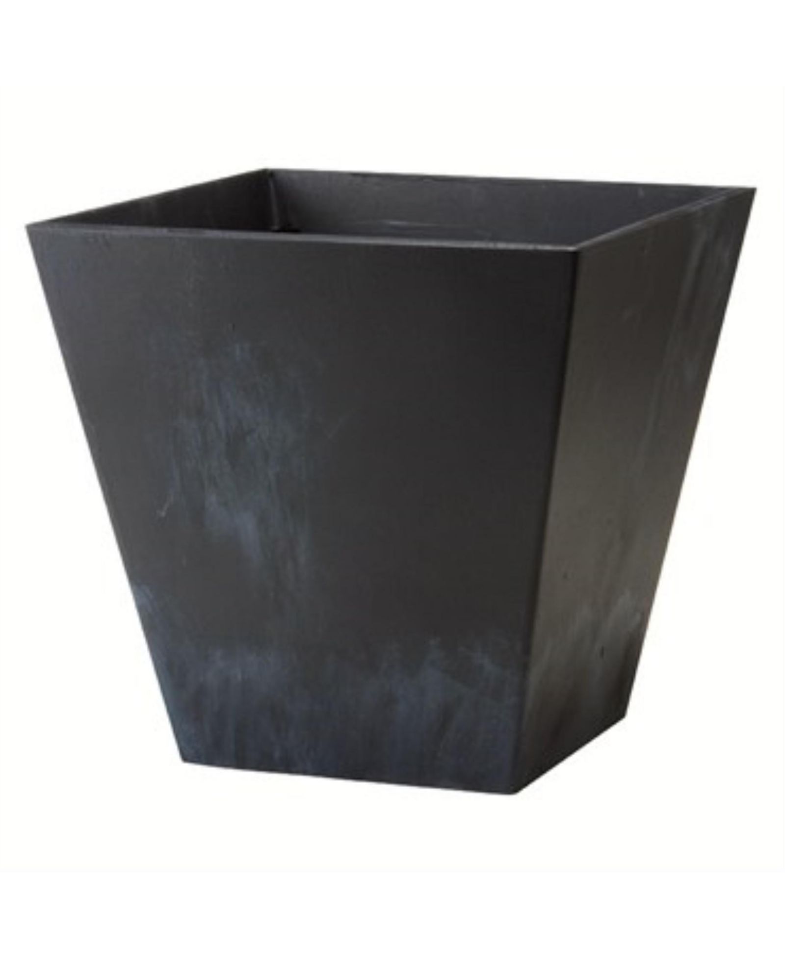 Novelty ArtStone Ella напольная кашпо Square Black 10 Inch