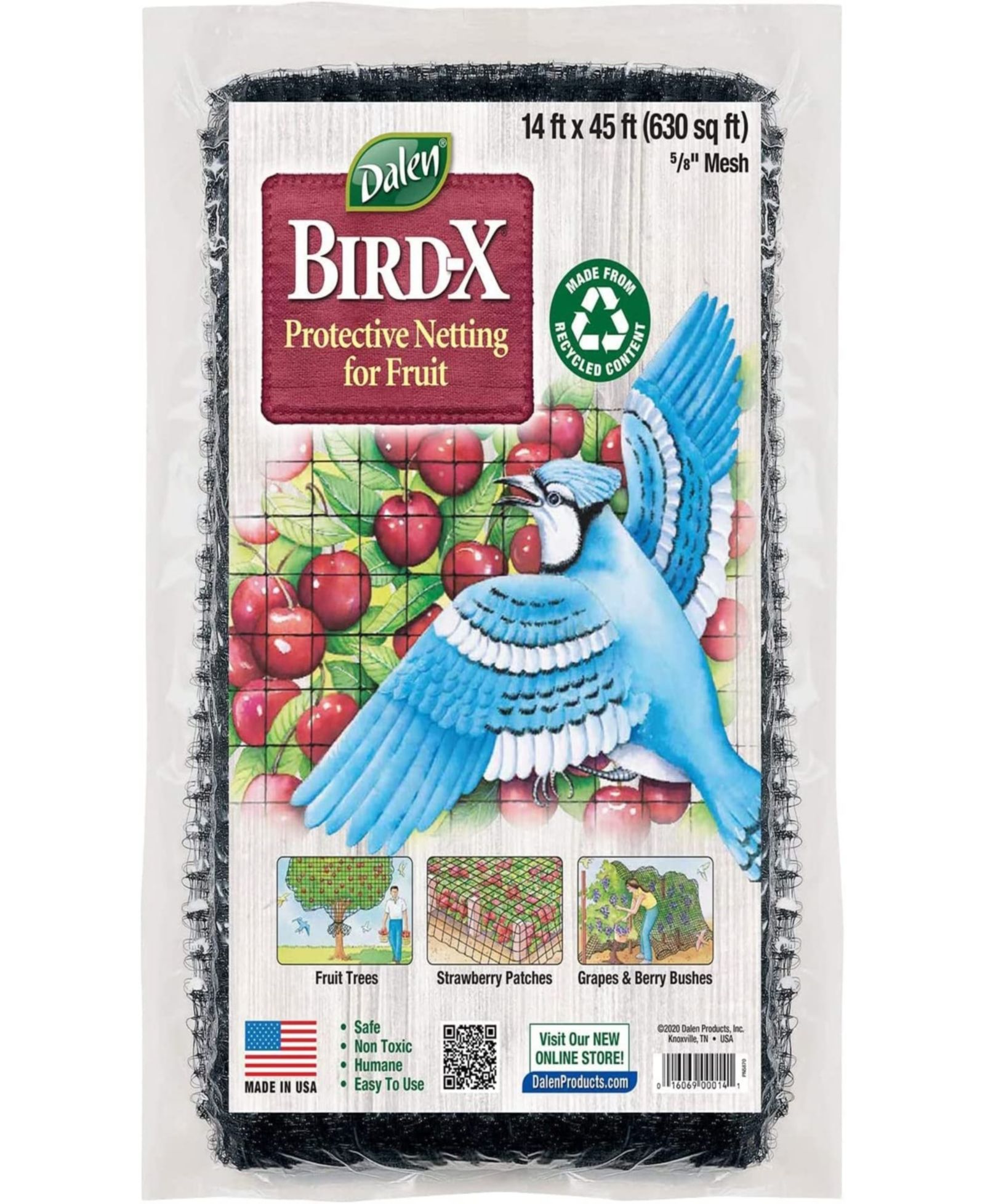 Сетка для защиты сада Dalen Bird-X 14' x 45'