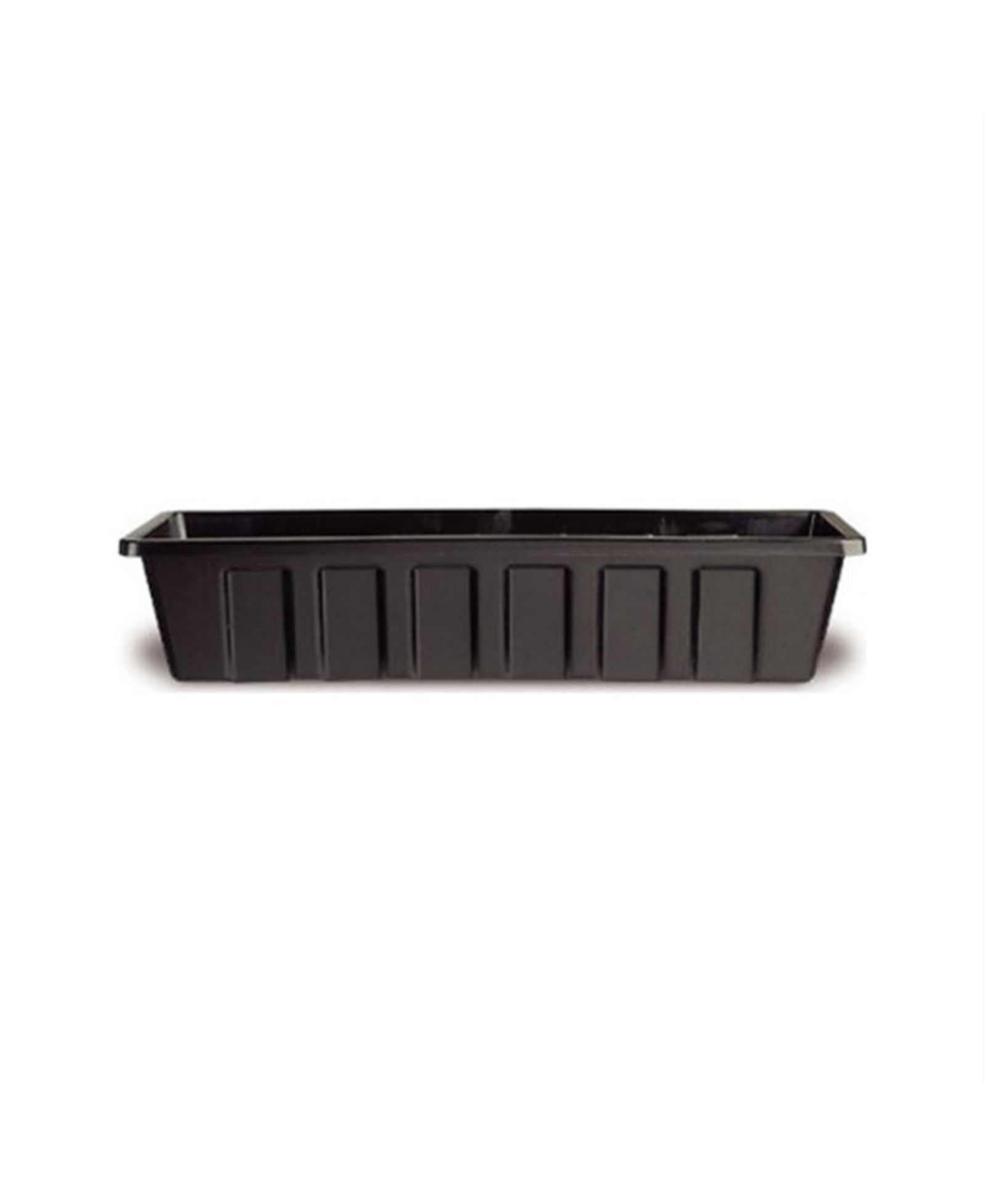 Novelty Poly-Pro Plastic Flower Box Planter, 36" Black