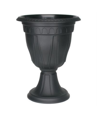 DCN вазон-урна Azura Black из пластика 20 inch height