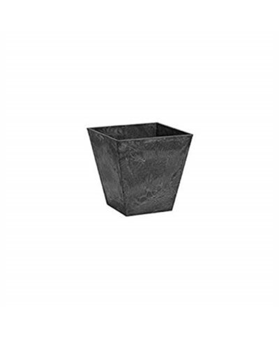 Novelty Black ArtStone Ella Square Planter 12 Inch